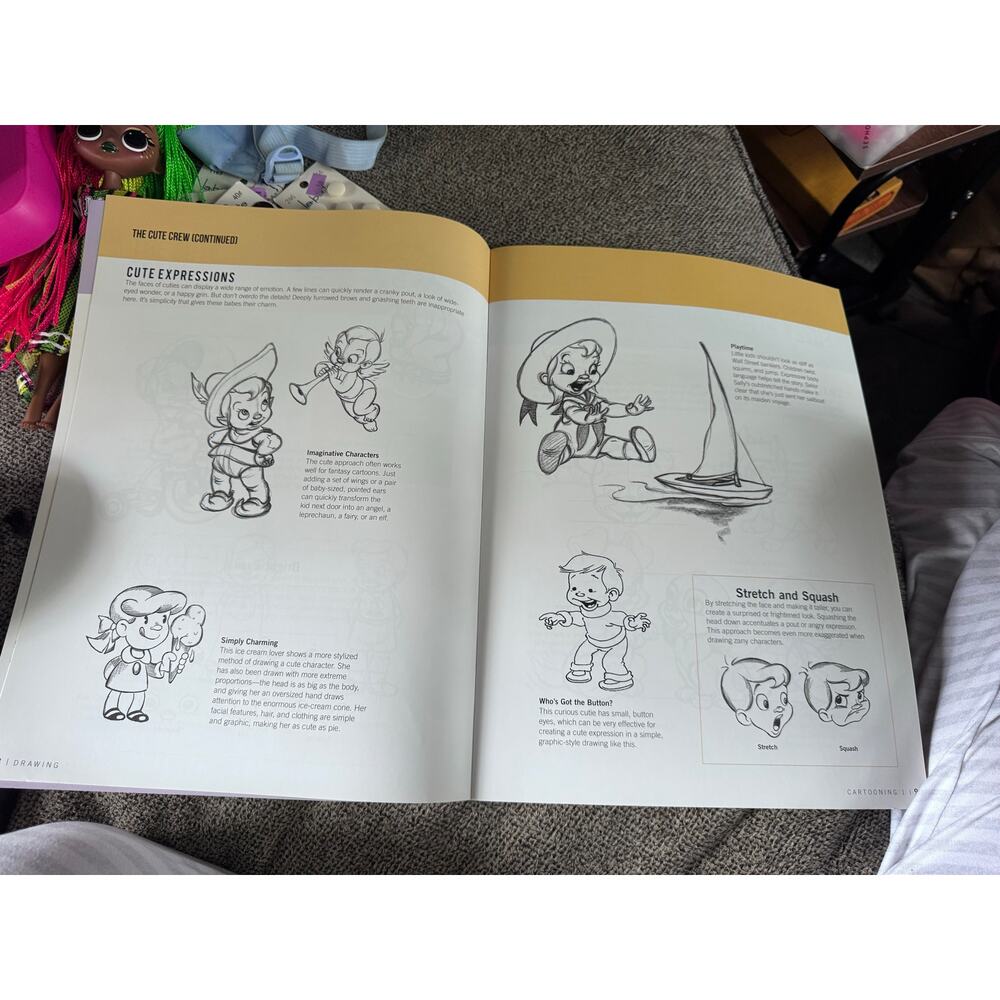 DRAWING CARTOONING 1 by Walter Foster